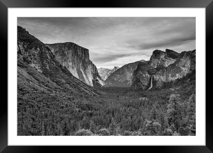 A Stormy Tunnel View Framed Mounted Print by Ray Hill