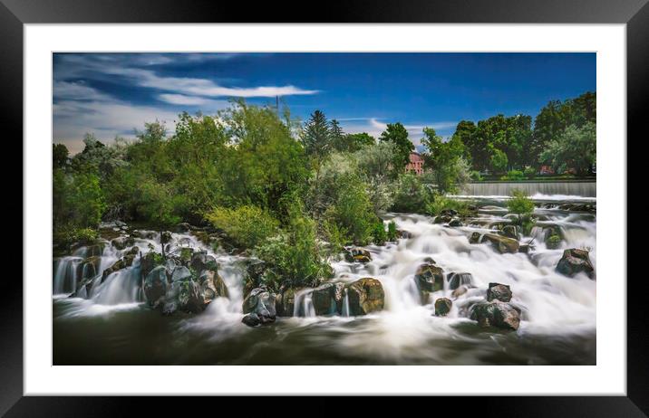 Idaho Falls, Idaho USA Framed Mounted Print by Ray Hill