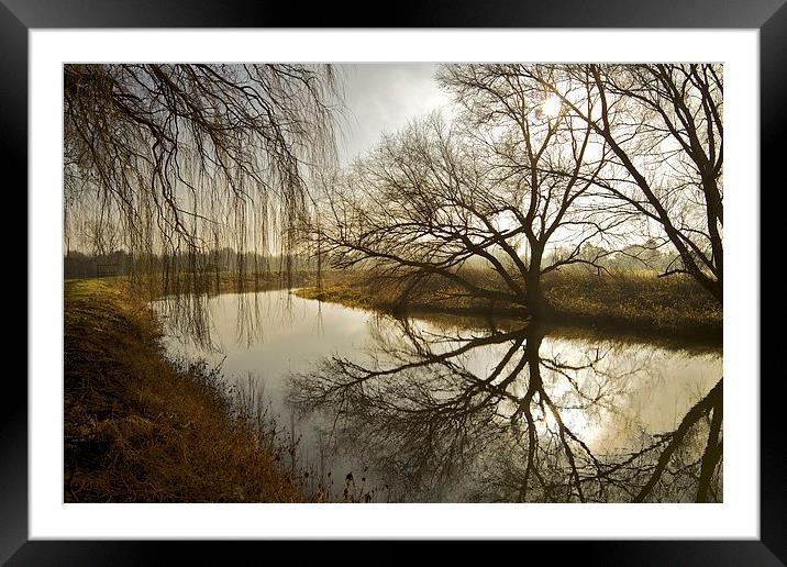 Winter morning Framed Mounted Print by Jim O'Donnell