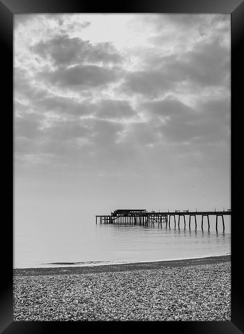  Deal pier, Kent Framed Print by Matthew Silver
