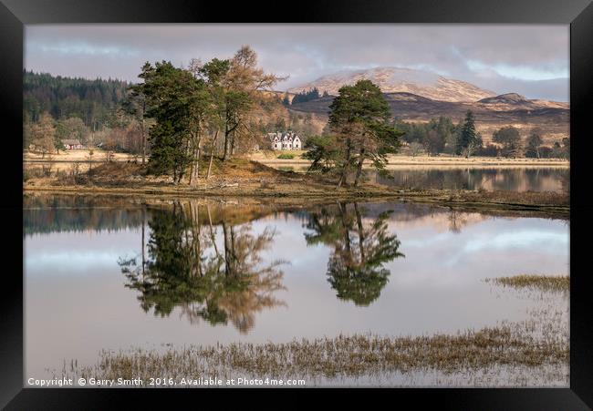 The Blackmount Estate, Scotland. Framed Print by Garry Smith