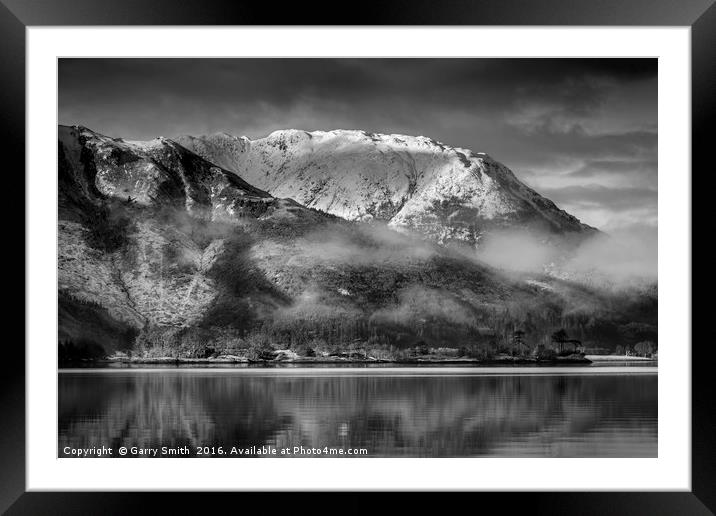 Beinn Bhan, Ballachulish. Framed Mounted Print by Garry Smith