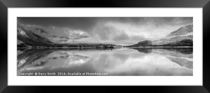 Loch Leven, Lochaber, Scotland. Framed Mounted Print by Garry Smith