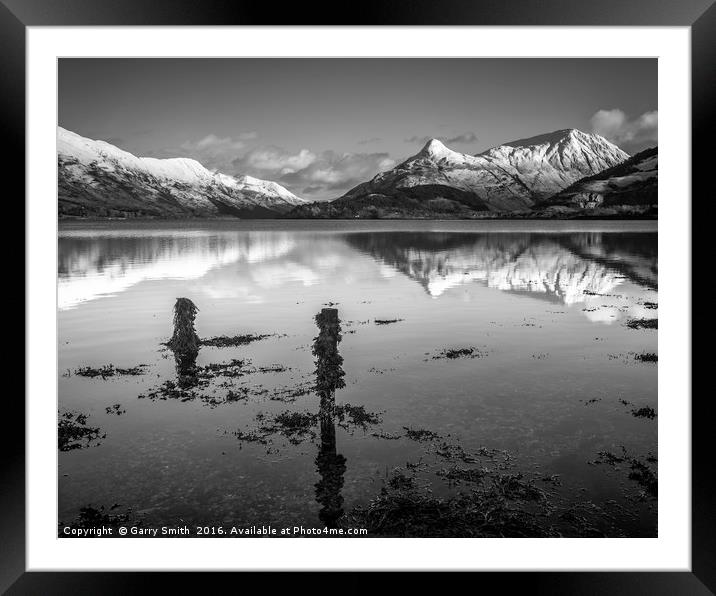 The Pap of Glencoe. Framed Mounted Print by Garry Smith