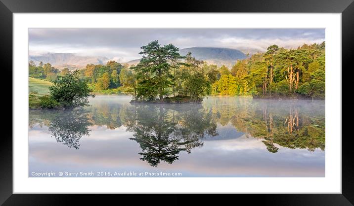 Tarn Hows, Cumbria. Framed Mounted Print by Garry Smith
