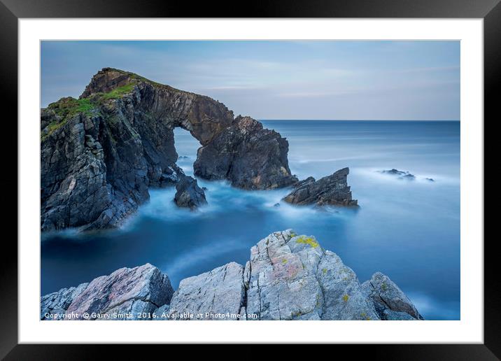 The Edge of the World. Framed Mounted Print by Garry Smith
