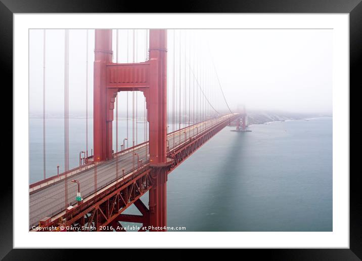 The Fog. Framed Mounted Print by Garry Smith