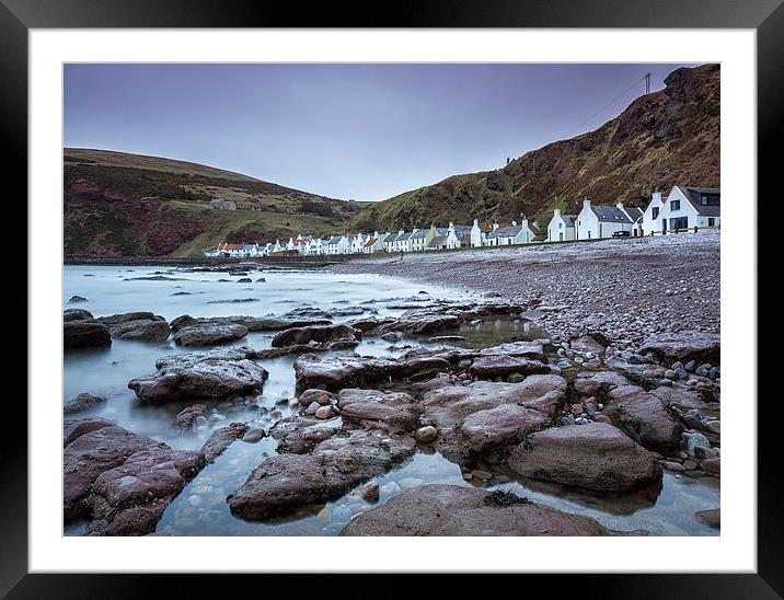 Pennan Framed Mounted Print by Mike Stephen