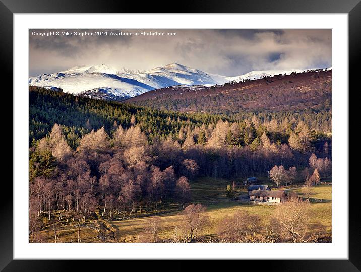 Glen Ey Framed Mounted Print by Mike Stephen