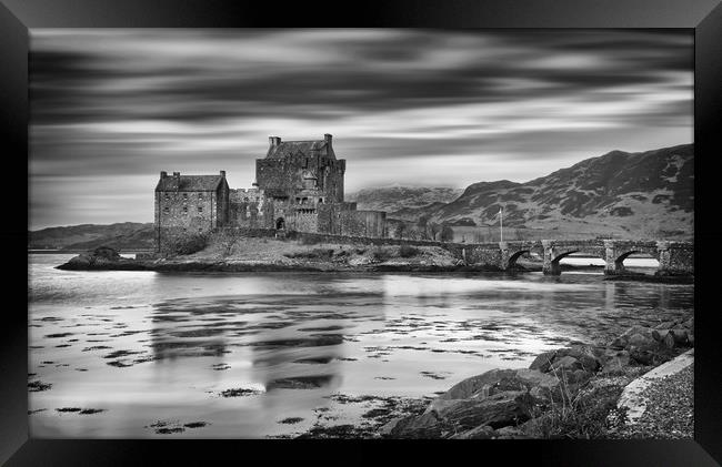 Eilean Donan Castle Framed Print by Mike Stephen
