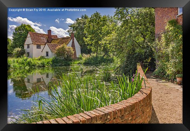  Willy Lotts cottage Framed Print by Brian Fry
