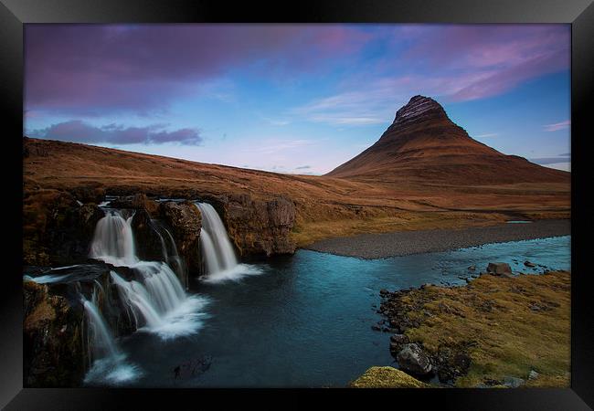  Kirkjufell Dawn Framed Print by Kevin Browne