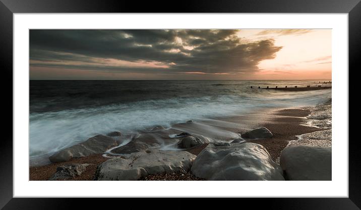 The Beauty Of Dusk Framed Mounted Print by Kevin Browne