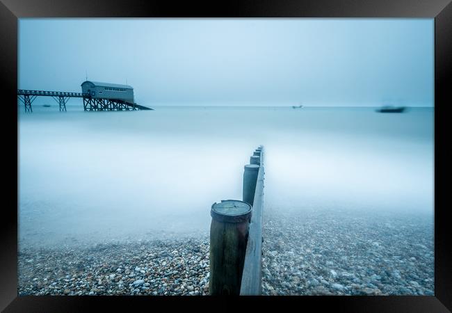 Selsey Lifeboat Station Framed Print by Kevin Browne