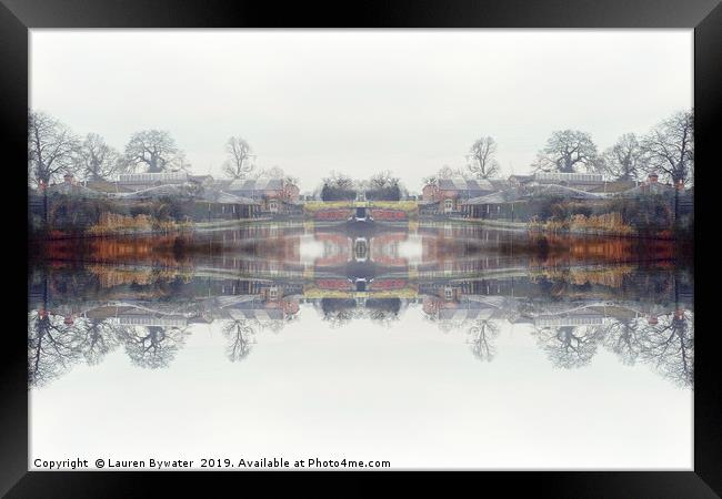 Nature's Reflections Framed Print by Lauren Bywater