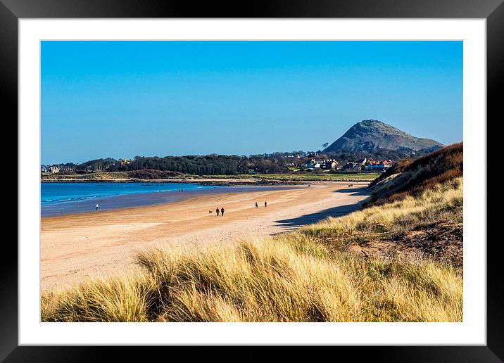 North Berwick View Framed Mounted Print by Kevin Ainslie