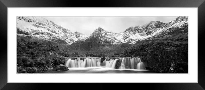 Top o the Pools Framed Mounted Print by Kevin Ainslie