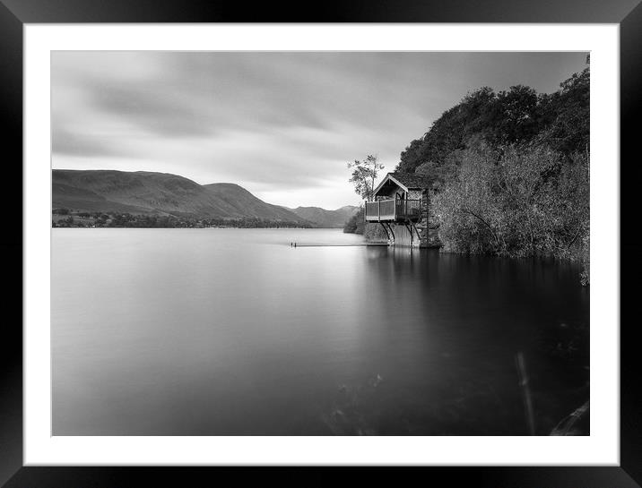 Lakeside sunrise Framed Mounted Print by Kevin Ainslie