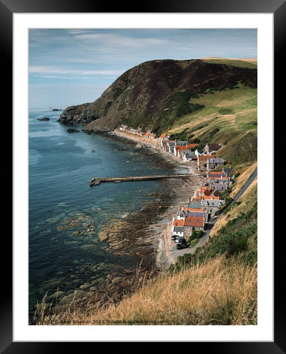 Crovie Framed Mounted Print by Dave Bowman