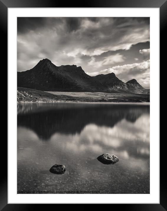 Lochan Hakel and Ben Loyal Framed Mounted Print by Dave Bowman