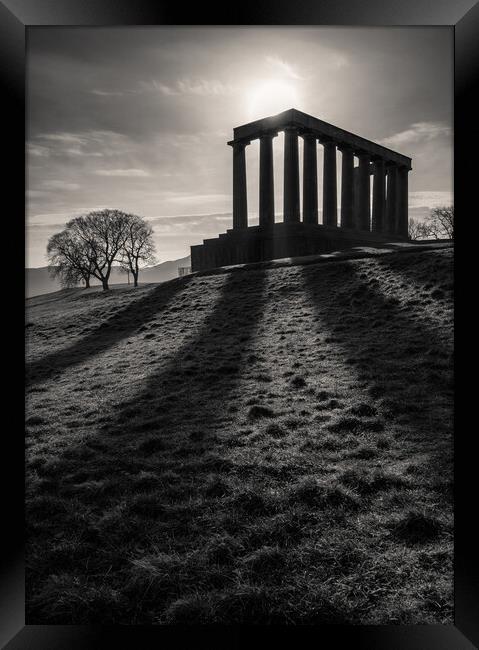 National Monument of Scotland Framed Print by Dave Bowman
