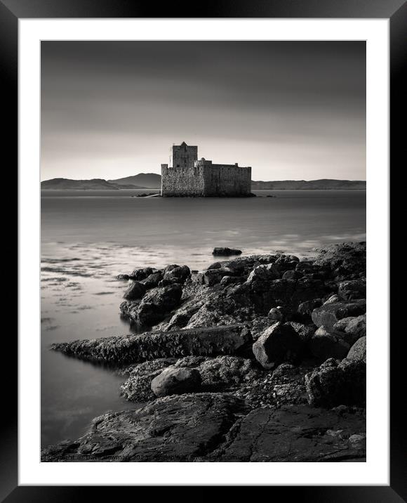 Kisimul Castle Framed Mounted Print by Dave Bowman