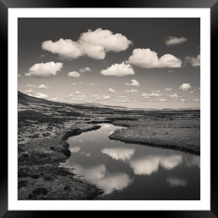 Inchkinloch Reflections Framed Mounted Print by Dave Bowman