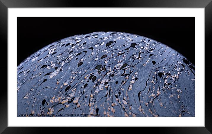 Other Worlds VI Framed Mounted Print by Dave Bowman