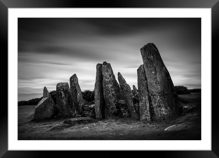 Cairnholy I Framed Mounted Print by Dave Bowman