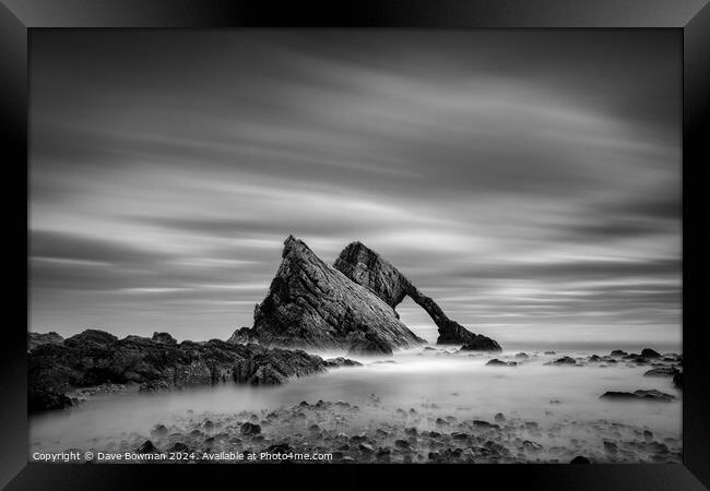 Bow Fiddle Rock II Framed Print by Dave Bowman