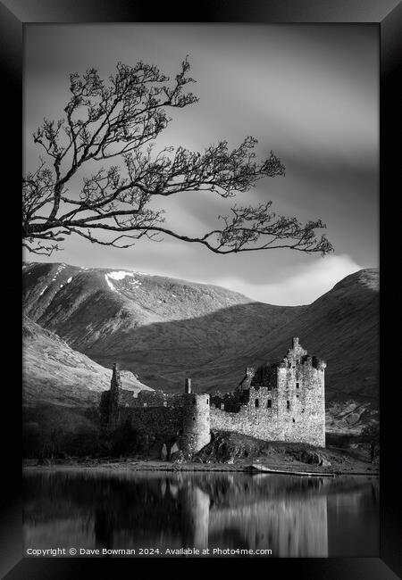 Kilchurn Castle Framed Print by Dave Bowman