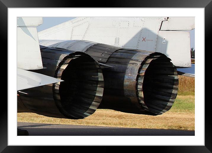  The business end of a Slovakian MiG 29 UBS Framed Mounted Print by Peter Hart