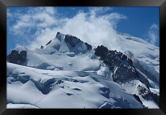 Mont Blanc Framed Print by Sarah Pymer