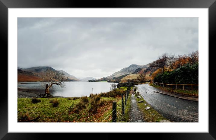 Lake District Framed Mounted Print by John Ly