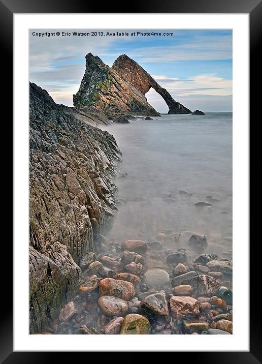 Bow Fiddle Rock Framed Mounted Print by Eric Watson