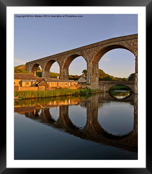 Cullen Viaduct Framed Mounted Print by Eric Watson