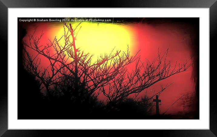 Daytime Horror Framed Mounted Print by Graham Beerling