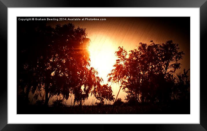 Ants View Framed Mounted Print by Graham Beerling