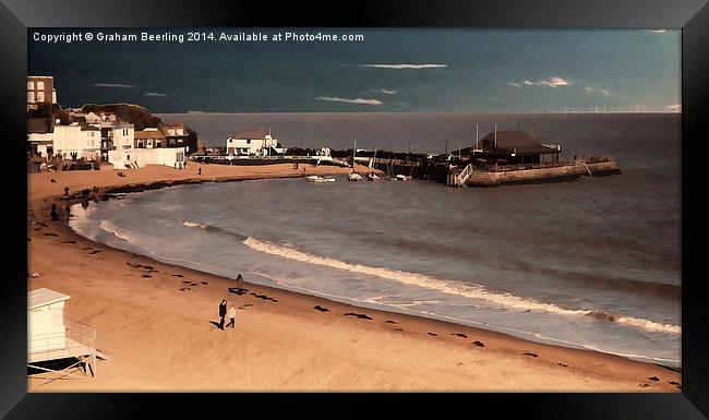  Broadstairs Beach Framed Print by Graham Beerling