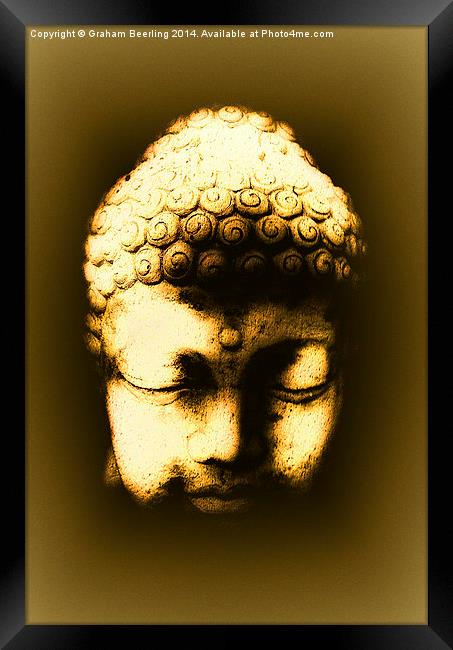 Buddha Framed Print by Graham Beerling