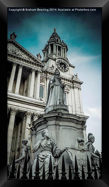  St Pauls Framed Print by Graham Beerling