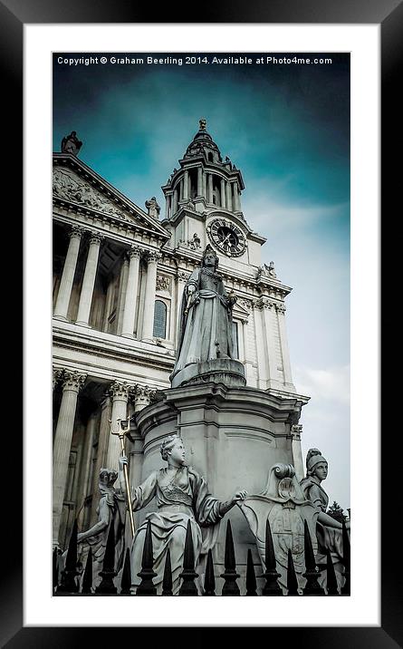  St Pauls Framed Mounted Print by Graham Beerling
