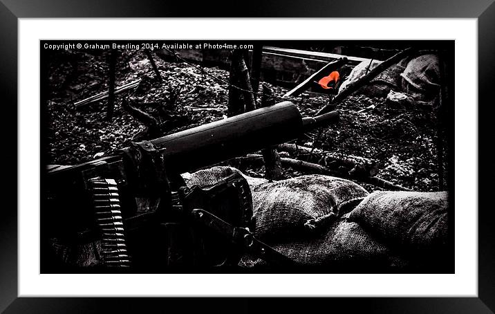  Never Forget Framed Mounted Print by Graham Beerling