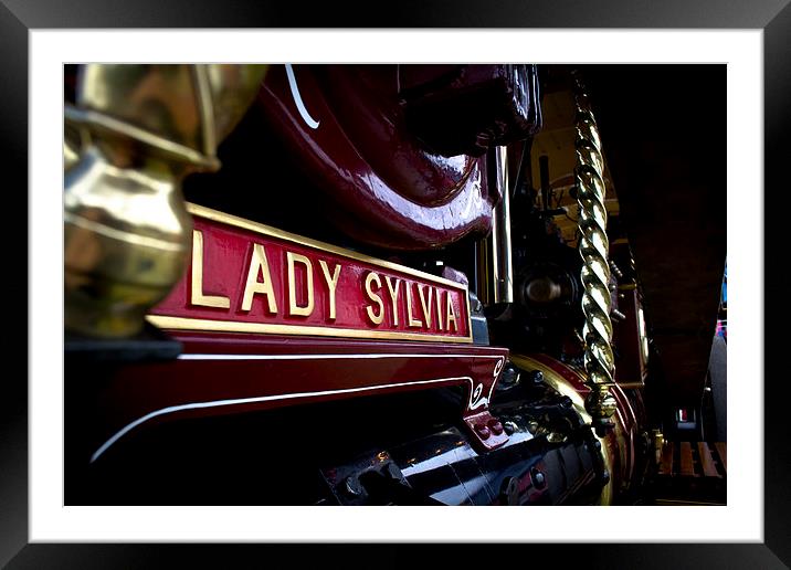 Lady Sylvia Framed Mounted Print by Andy Davis