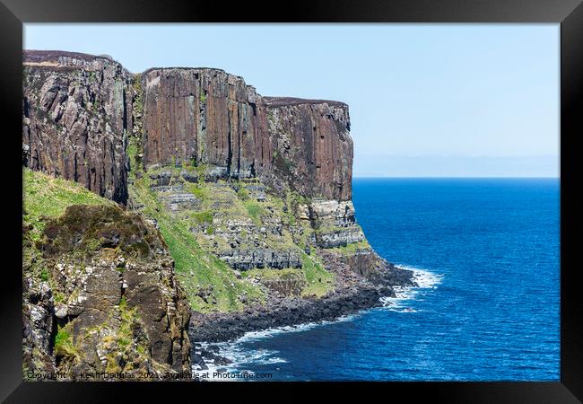 Kilt Rock, Isle of Skye, Scotland Framed Print by Keith Douglas