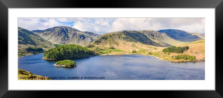 Haweswater and Mardale Head Framed Mounted Print by Keith Douglas