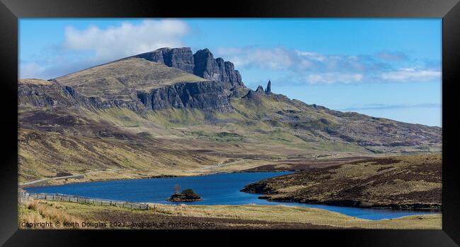 The Storr, Isle of Skye Framed Print by Keith Douglas