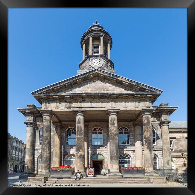 The Old Town Hall, Lancaster Framed Print by Keith Douglas