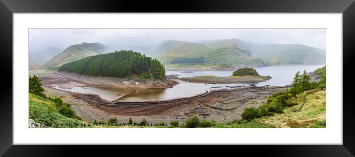 Haweswater - Mardale Green revealed Framed Mounted Print by Keith Douglas