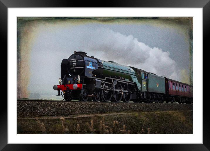 Tornado heads for Shap summit Framed Mounted Print by Keith Douglas